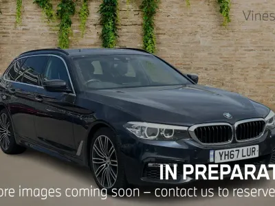 Begagnad BMW 520 M Sport 187 HK (137 kW) 2017 Svart Kombi