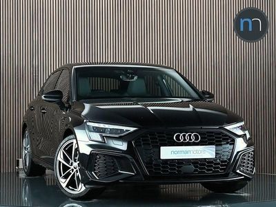 Used Audi A3 Advanced 2022 Black Sedan