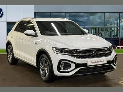 New VW T-Roc R-line 150 HP (110 kW) 2025 White SUV