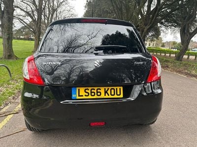 Used Suzuki Swift SZ4 94 HP (69 kW) 2016 Black Hatchback