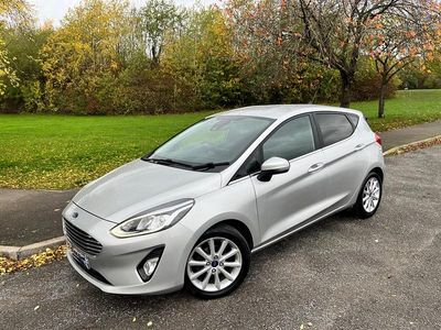 Used Ford Fiesta Titanium 120 HP (88 kW) 2018 Silver Hatchback