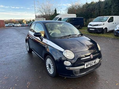 Blue Used 2011 Fiat 500 Lounge Hatchback | £3,499 (Fair price)