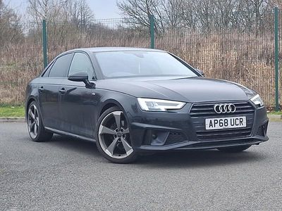 Used Audi A4 Black Edition 150 HP (110 kW) 2019 Black Sedan
