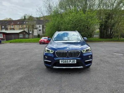 Used BMW X1 xLine 190 HP (139 kW) 2015 Blue SUV