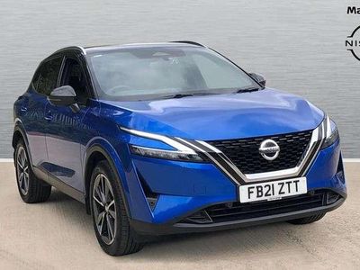 Blue Used 2021 Nissan Qashqai Tekna SUV | £19,353 (Fair price)