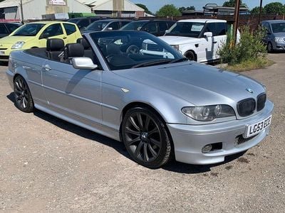 Silver Used 2003 BMW 320 Cabriolet Sport Line Cabriolet | £2,495