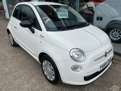 Used Fiat 500 Pop 69 HP (50 kW) 2015 White Hatchback