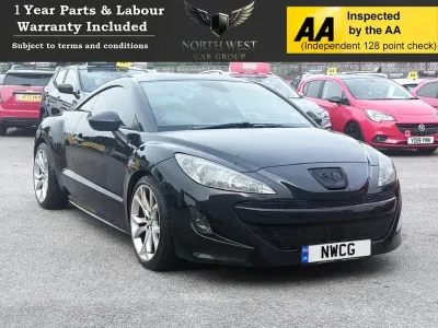 Used Peugeot RCZ GT 200 HP (147 kW) 2012 Black Coupe