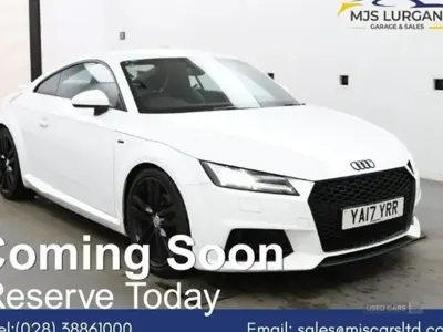 Used Audi TT S-Line 180 HP (132 kW) 2017 White Coupe