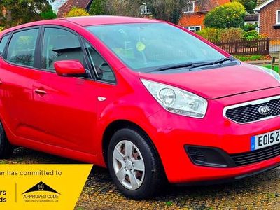 Used Kia Venga Air 89 HP (65 kW) 2015 Red Hatchback
