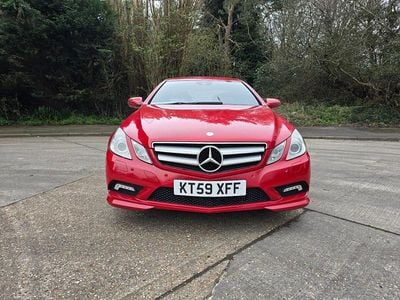 Used Mercedes E350 231 HP (169 kW) 2009 Red Coupe
