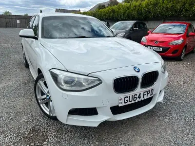 Used BMW 118 M Sport 2014 White Hatchback