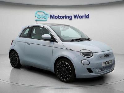 Blue Used 2021 Fiat 500e La Prima Hatchback | £12,900 (Fair price)