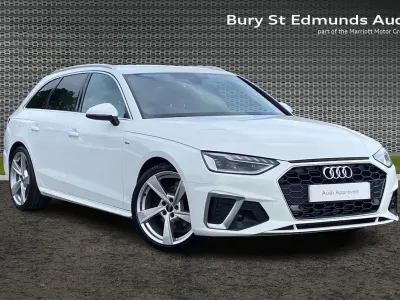 Used Audi A4 S-Line 147 HP (108 kW) 2023 White Estate