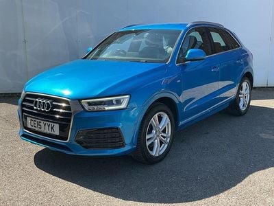 Usado Audi Q3 S-Line 184 HP (135 kW) 2015 Azul SUV