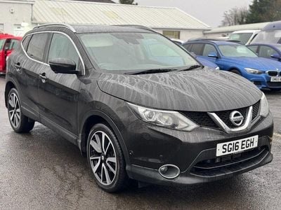 Used Nissan Qashqai S 115 HP (84 kW) 2016 Black SUV