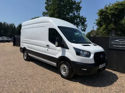 Used Ford Transit 130 HP (95 kW) 2023 White Van