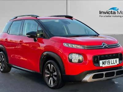 Used Citroën C3 Aircross Feel 82 HP (60 kW) 2019 Red SUV