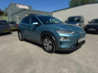 Used Hyundai Kona Premium SE 150 kW (204 HP) 2020 Blue SUV
