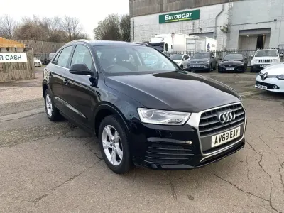 Begagnad Audi Q3 Sport 150 HK (110 kW) 2018 Svart SUV