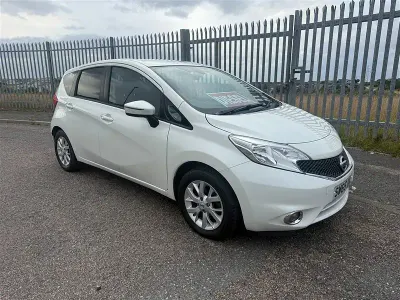 Używany Nissan Note Acenta Premium 90 KM (66 kW) 2015 Biały Hatchback