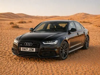 Usado Audi A6 Black Edition 190 HP (139 kW) 2017 Preto Sedan
