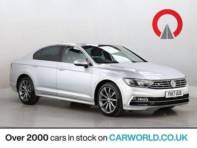 Silver Used 2017 VW Passat R-line Sedan | £11,700 (Fair price)