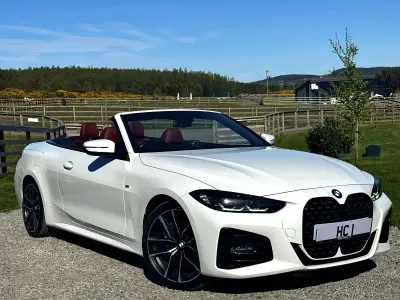 Used BMW 420 M Sport 2021 White Cabriolet