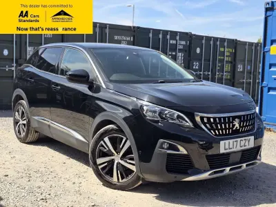 Used Peugeot 3008 Allure 131 HP (96 kW) 2017 Black SUV
