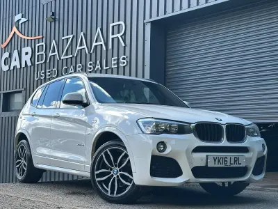 Used BMW X3 M Sport 190 HP (139 kW) 2016 White SUV