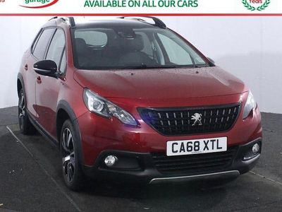 Used Peugeot 2008 GT-line 120 HP (88 kW) 2019 Red SUV