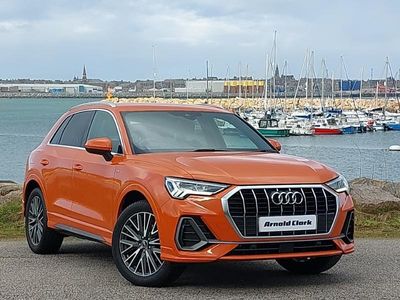Used Audi Q3 S-Line 150 HP (110 kW) 2020 Orange SUV