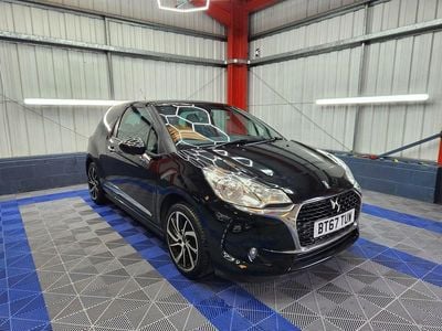 Used DS Automobiles DS3 Connected Chic 2017 Black Hatchback
