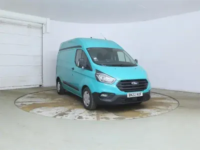 Used Ford Transit Custom Trend 130 HP (95 kW) 2022 Green Van