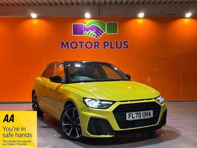 Used Audi A1 Sportback S-Line 150 HP (110 kW) 2020 Yellow Hatchback