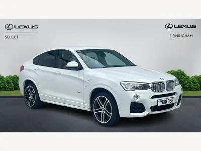 Used BMW X4 M Sport 2018 White SUV