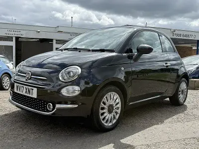 Usado Fiat 500 Lounge 69 HP (50 kW) 2017 Preto Citadino