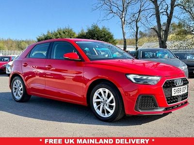 Begagnad Audi A1 Sportback Sport 116 HK (85 kW) 2018 Röd Halvkombi