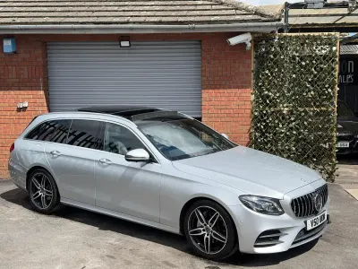 Used Mercedes E220 AMG Line Premium Plus 2016 Silver Estate