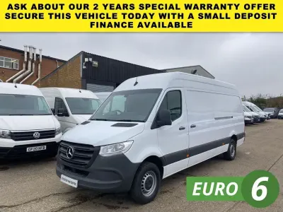 Used Mercedes Sprinter 161 HP (118 kW) 2019 White Van