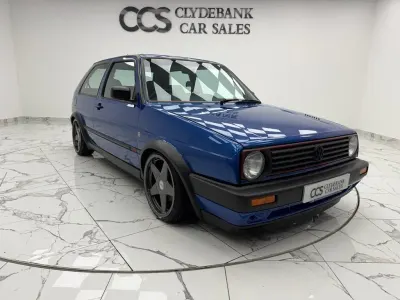 Used VW Golf II GTI 139 HP (102 kW) 1988 Blue Hatchback