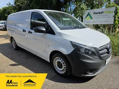 Used Mercedes Vito Progressive 134 HP (98 kW) 2021 White Van