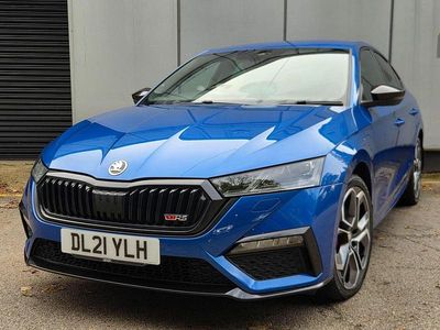 Blue Used 2021 Skoda Octavia vRS Hatchback | £19,995 (Expensive)