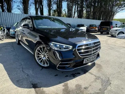 Used Mercedes S400 AMG line 2022 Black Sedan