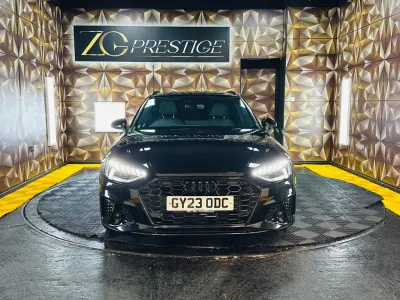 Used Audi A4 Black Edition 150 HP (110 kW) 2023 Black Estate