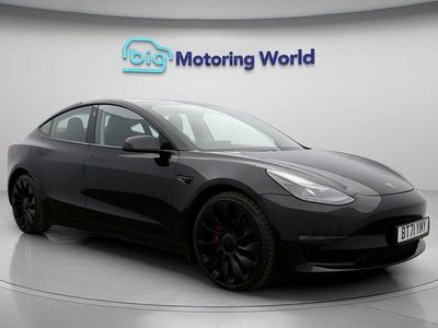 Used Tesla Model 3 Performance 461 kW (627 HP) 2021 Black Sedan