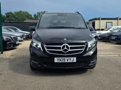 Used Mercedes V220 2019 Black MPV