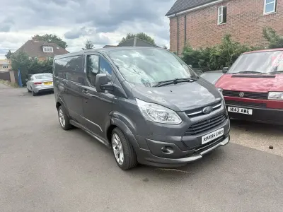 Used Ford Transit Custom Limited 170 HP (125 kW) 2018 Grey Van