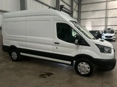Used Ford Transit 130 HP (95 kW) 2022 White Van