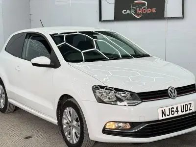 Used VW Polo SE 60 HP (44 kW) 2014 White Hatchback